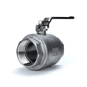 2-Piece Stainless Steel Manual Ball Valve