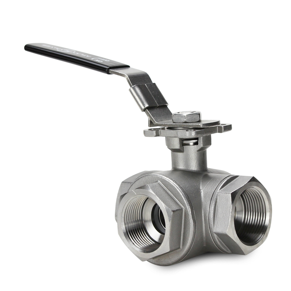 3 Way T-Port Manual Ball Valve