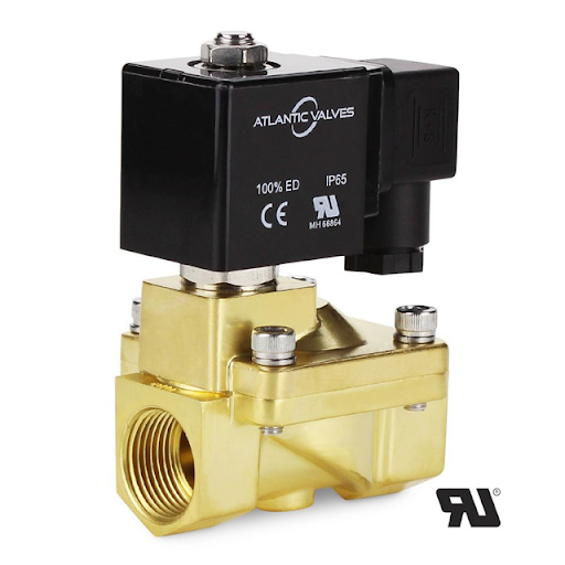 Pilot-Operated Solenoid Valves | High-Flow Brass Control Valves