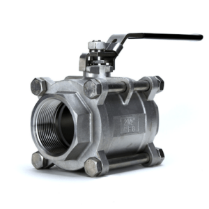 3-Piece Stainless Steel Manual Ball Valve