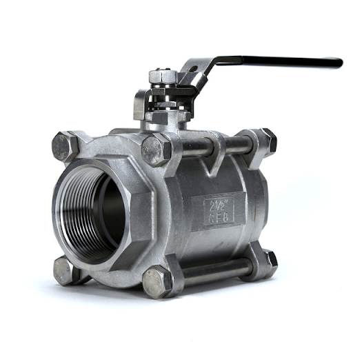 3-Piece Manual Ball Valves | Serviceable Full Port Valves  - Atlantic Valves